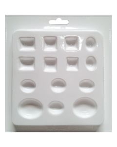 Yaley Cool2cast Mold 6.5"X7"-Jewels - 14 Cavity