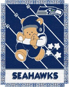 The Northwest Company Seahawks baby 36"x 46" Triple Woven Jacquard Throw (NFL) - Seahawks baby 36"x 46" Triple Woven Jacquard Throw (NFL)