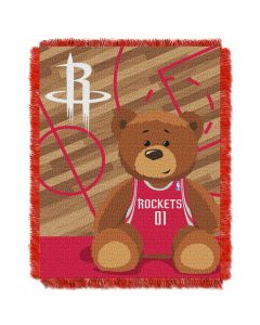 The Northwest Company Rockets  Baby 36x46 Triple Woven Jacquard Throw - Half Court Series