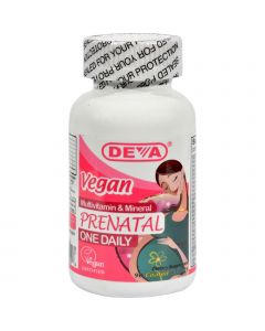 Deva Vegan Vitamins Deva Vegan Prenatal Multivitamin and Mineral - 90 Tablets