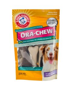 Fetch For Pets Arm & Hammer Dual-Sided Chew Treat-Large Dog