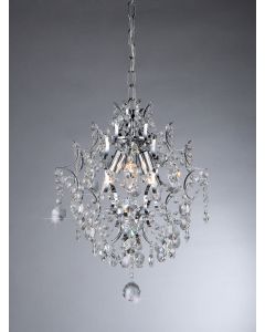 Warehouse of Tiffany 3-light Crystal Pendant
