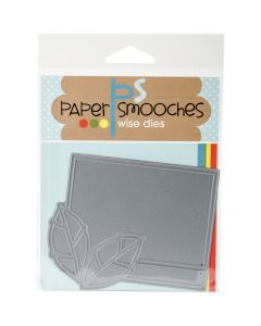 NEW! Paper Smooches Die-Leaf Frame