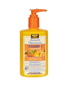 Avalon Organics Refreshing Cleansing Gel Vitamin C - 8.5 fl oz