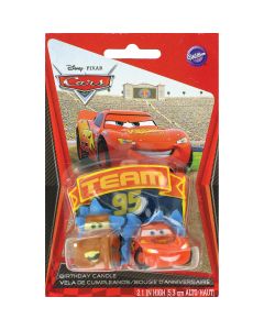 Wilton Candle 2.125" 1/Pkg-Cars Piston Cup