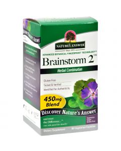 Nature's Answer Brainstorm - 90 vcaps