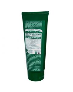 Dr. Bronner's Magic Organic Shaving Soap Gel Lemongrass Lime - 7 fl oz