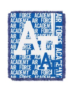 The Northwest Company Air Force College 48x60 Triple Woven Jacquard Throw - Double Play Series