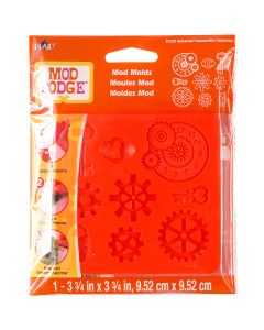 Plaid:Craft Mod Podge Mod Mold 3.75"X3.75"-Industrial