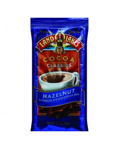 Land O Lakes Cocoa Classic Mix - Hazelnut and Chocolate - 1.25 oz - Case of 12