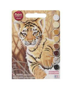 Dimensions Paint Works Paint By Number Kit 9"X12"-Tiger Cub
