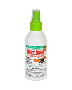 Quantum Research Buzz Away Insect Repellent Citronella Spray - 6 oz