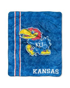 The Northwest Company Kansas College "Jersey" 50x60 Sherpa Throw