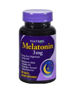 Natrol Melatonin - 3 mg - 60 Tablets