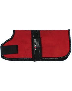 Bh Pet Gear Paw Tech All Weather Coat Medium 15"-16.5"-Red