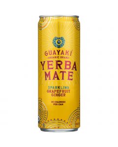 Guayaki Yerbamate - Organic - Sparkling - Grapefruit Ginger - 12 oz - case of 12