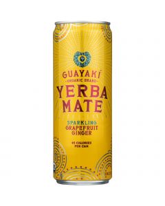 Guayaki Yerbamate - Organic - Sparkling - Grapefruit Ginger - 12 oz - case of 12