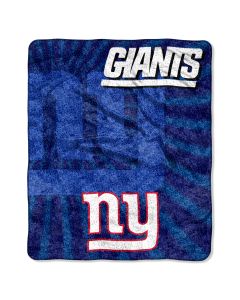 The Northwest Company NY Giants  50x60 Sherpa Throw - Strobe Series