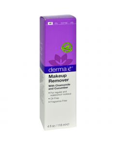 Derma E All-Natural Eyebright Makeup Remover Fragrance-Free - 4 fl oz