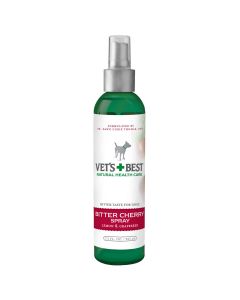 Vet's Best Bitter Cherry Dog Deterrent Spray 7.5oz Green 2" x 2" x 7.25"