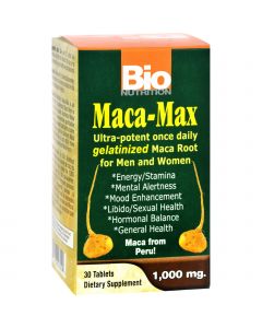 Bio Nutrition Maca-Max - 1000 mg - 30 Tablets