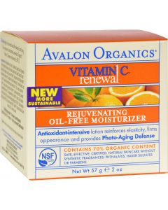 Avalon Organics Rejuvenating Oil-Free Moisturizer Vitamin C - 2 fl oz