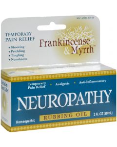 Frankincense and Myrrh Neuropathy Rubbing Oil - 2 fl oz