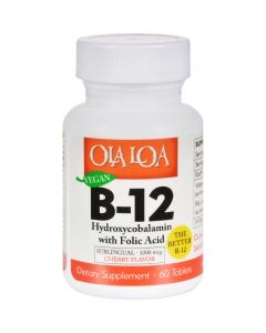 Ola Loa Products Sublingual Hydroxycobalamin B12 - 60 Tablets