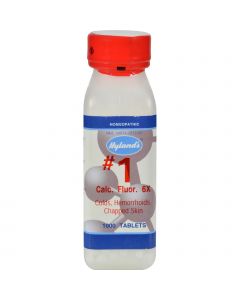 Hyland's No 1 Calcarea Fluorica 6x - 1000 Tablets