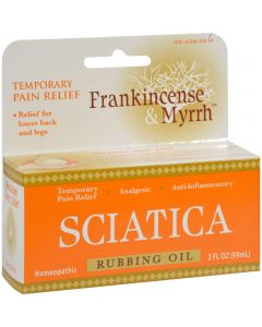 Frankincense and Myrrh Sciatic Rubbing Oil - 2 fl oz