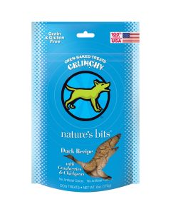 MultiPet Nature's Bits Dog Treats 6oz-Duck Crunchy