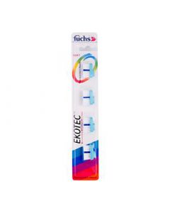 Fuchs Ekotec Soft Replacement Heads - 4 Toothbrushes