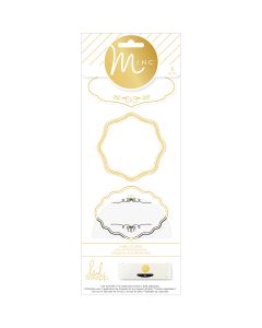 American Crafts Minc Labels-Blank Shapes 8/Pkg