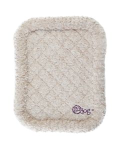 Worldwise goDog Bedzzz Shag Plush Small 23"X17"-Cream