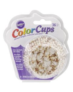 Wilton ColorCup Standard Baking Cups-Popcorn 36/Pkg