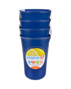 Preserve Everyday Cups - Midnight Blue - 4 Pack