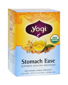 Yogi Tea Stomach Ease - Caffeine Free - 16 Tea Bags