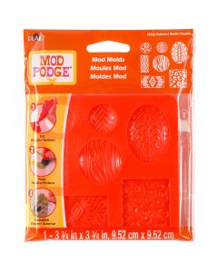 Plaid:Craft Mod Podge Mod Mold 3.75"X3.75"-Patterns