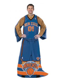 The Northwest Company Knicks  "Uniform" Adult Fleece Comfy Throw