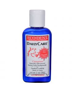 Eco-Dent Toothpowder Daily Care - Cinnamon - 2 oz