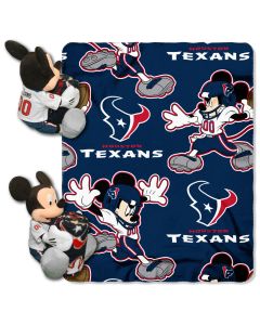 The Northwest Company Texans 40"x50" Mickey Hugger w/ Fleece Throw (NFL) - Texans 40"x50" Mickey Hugger w/ Fleece Throw (NFL)