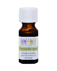 Aura Cacia Pure Essential Oil Citronella Java - 0.5 fl oz