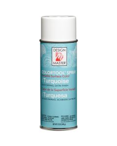 Design Master Colortool Spray Paint 12oz-Turquoise