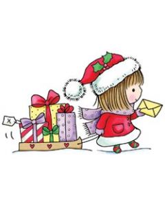 Penny Black Mounted Rubber Stamp 3"X4.25"-Gift Giving