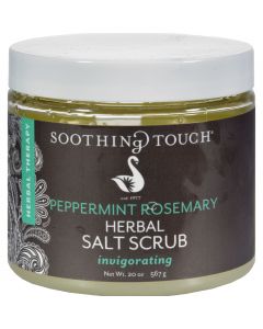 Soothing Touch Salt Scrub - Peppermint/Rosemary - 20 oz