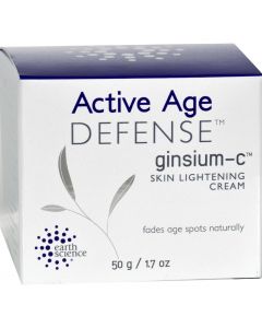 Earth Science Skin Lightening Cream - Ginsium C - 1.7 fl oz