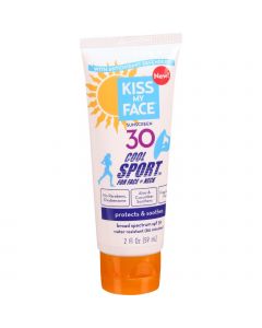 Kiss My Face Sunscreen - Facial - Cool Sport - SPF 30 - 2 oz