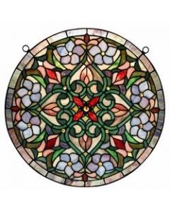 Warehouse of Tiffany Tiffany Hanging Round  Window Panel
