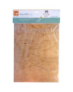 Arc Crafts BARC Wood Sheet W/Adhesive Backing 8.5"X11"-Cherry