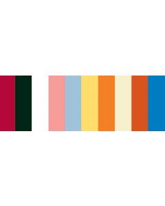 Lake City Craft Quilling Paper .625" 200/Pkg-10 Color Assortment